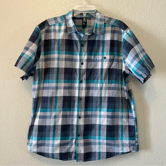 Mountain Hardwear Men’s Premium Plaid Button Up Casual Shirt Size Large - Picture 1 of 5